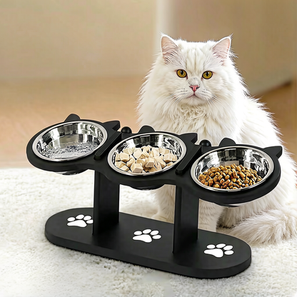 Comedouro Triplo Elevado