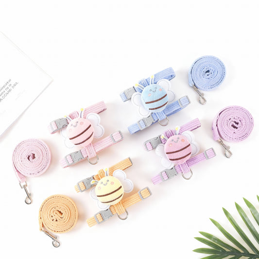 Coleiras para gatos com formato de abelha da cantito