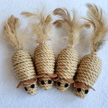 Brinquedo Ratinhos de Sisal