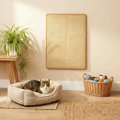 Arranhador para gatos em sisal natural
