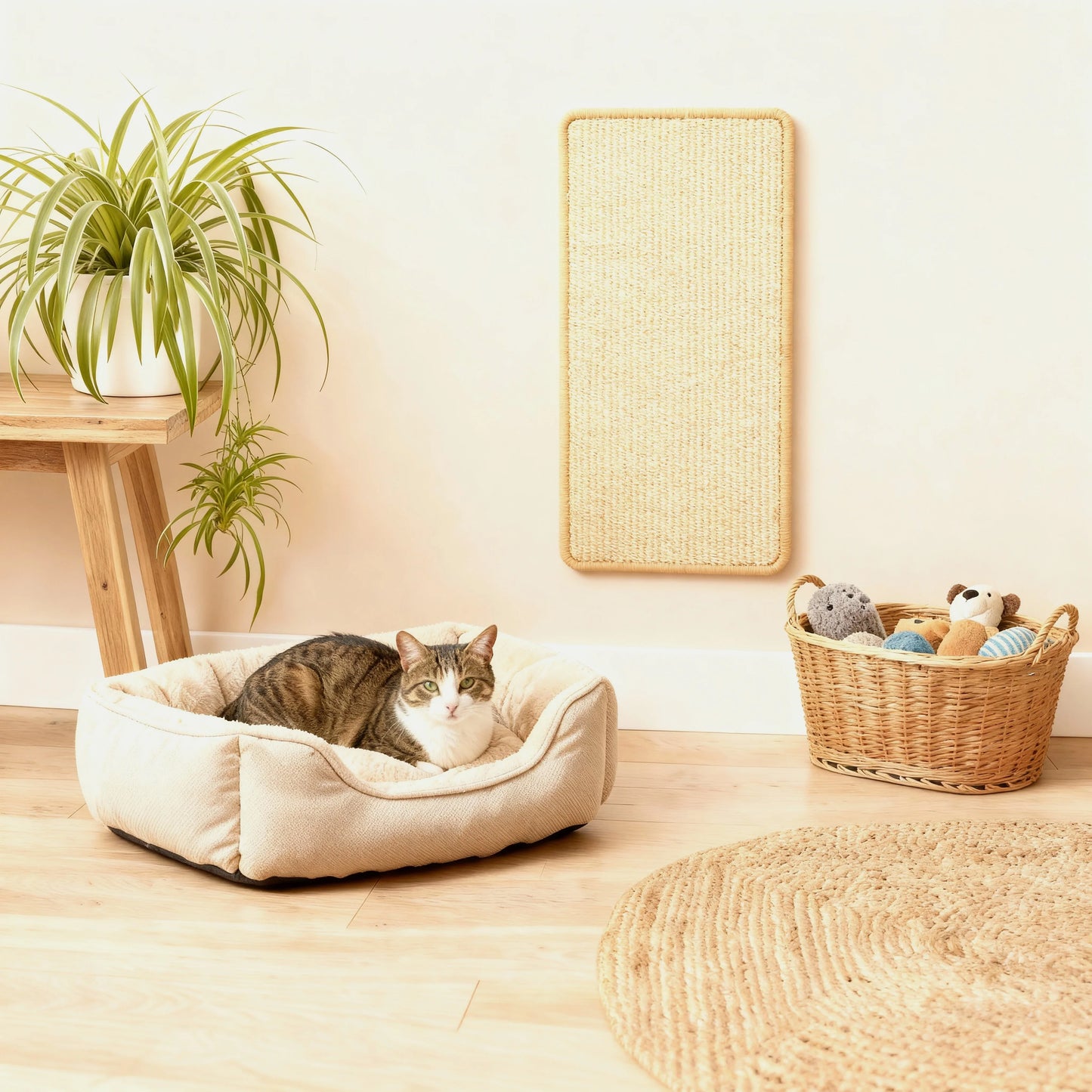 Arranhador para gatos para proteger móveis