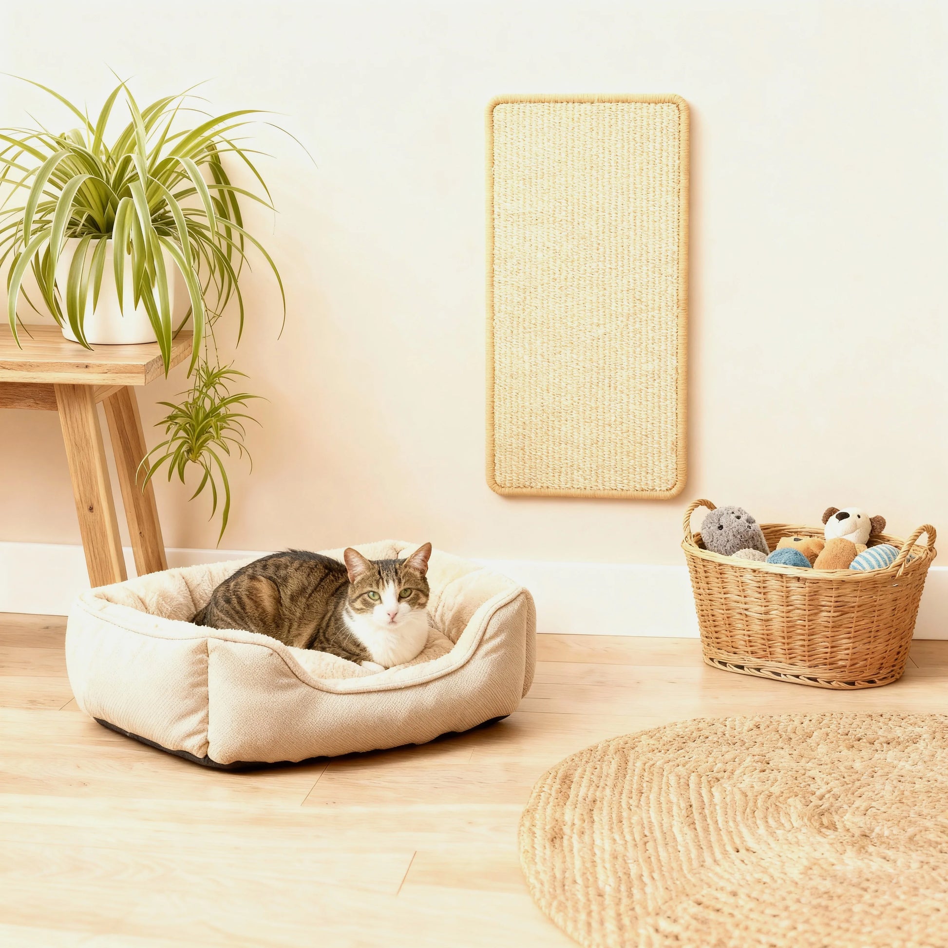 Arranhador para gatos para proteger móveis