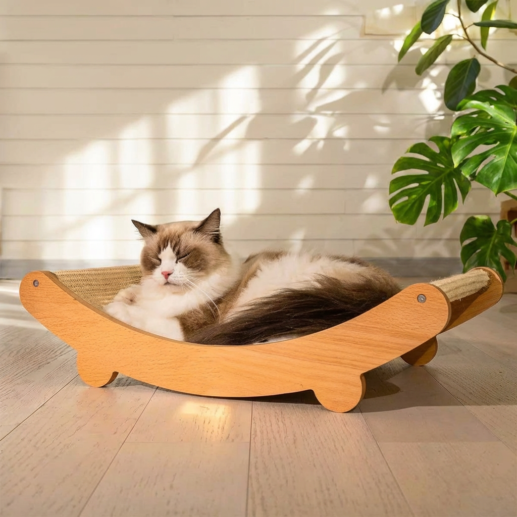 Caminha Arranhador Curvada