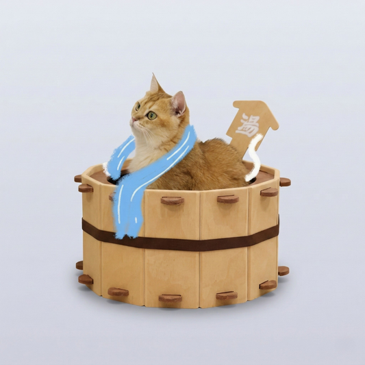 Cama Banheira para gatos japonesa 