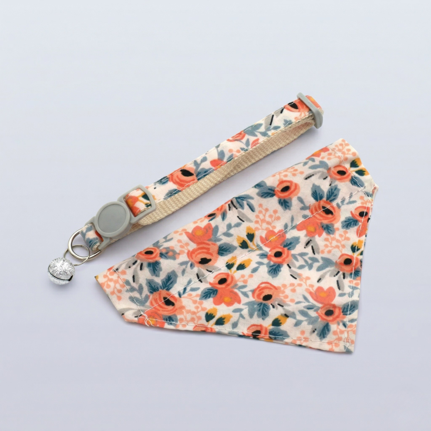 Coleira para gatos floral passeio
