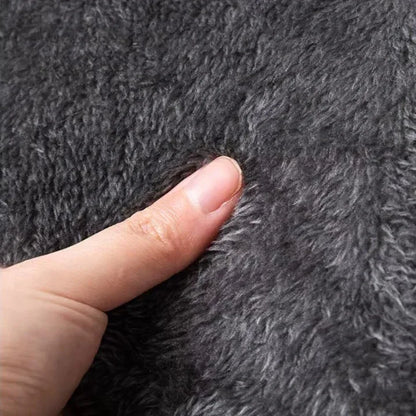 Material macio de caminha para gato em tecido confortável
