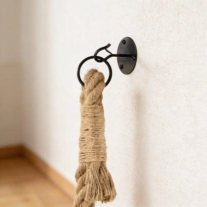 corda para gatos instalada na parede

