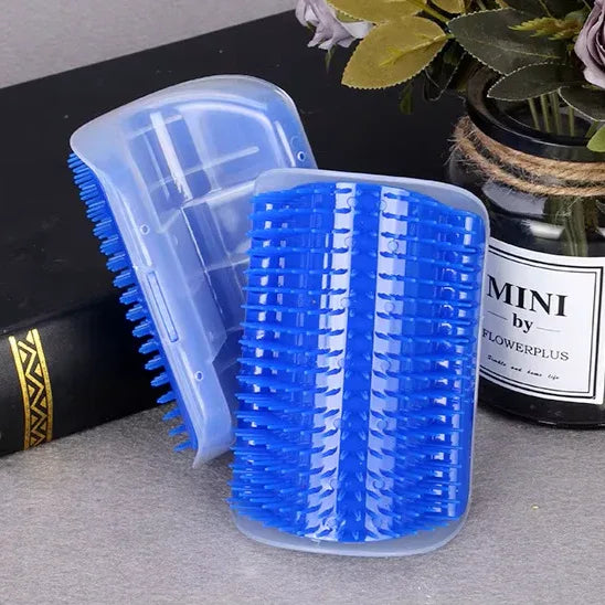 Escova para gatos azul