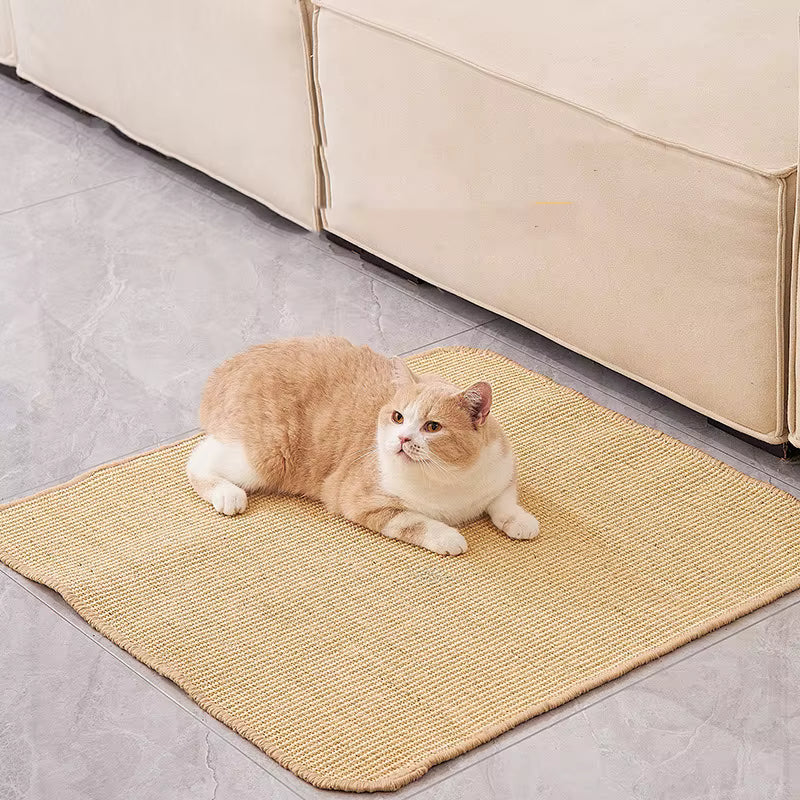 Arranhador para gatos como protetor de sofá