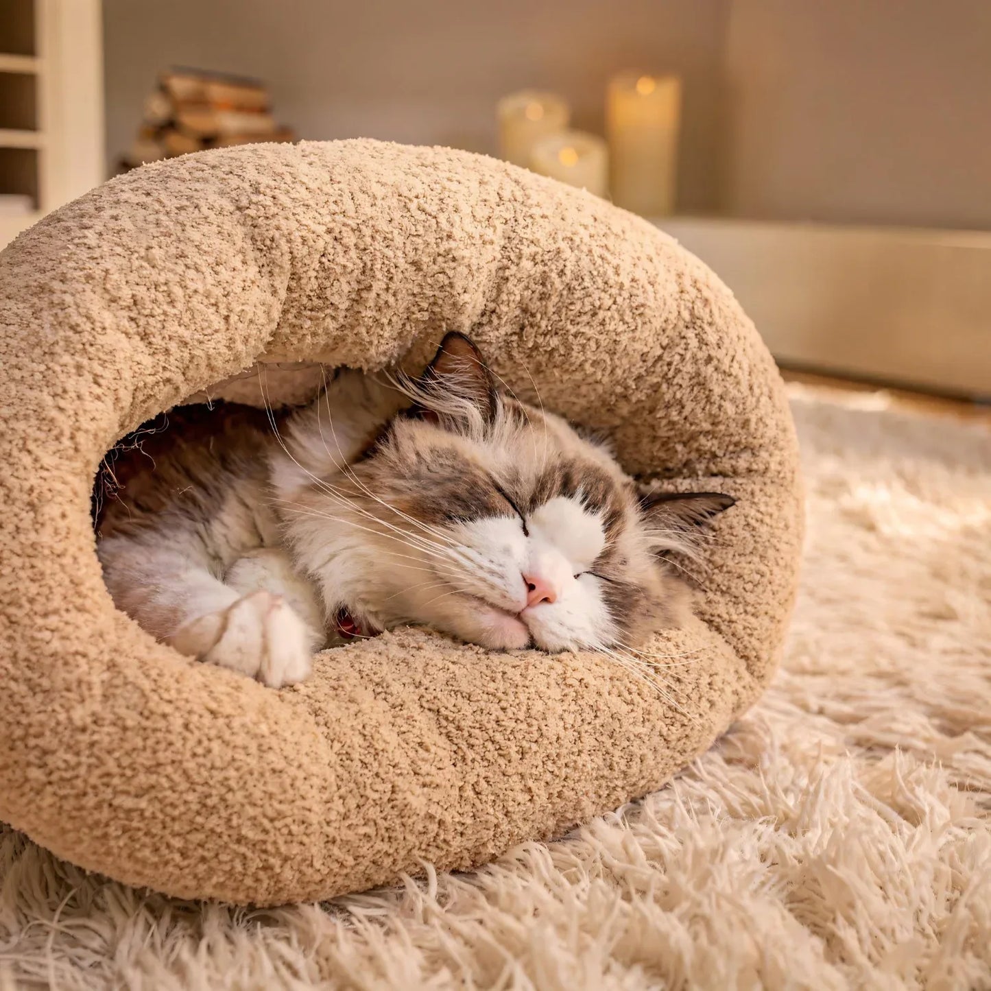cama para gatos grandes
