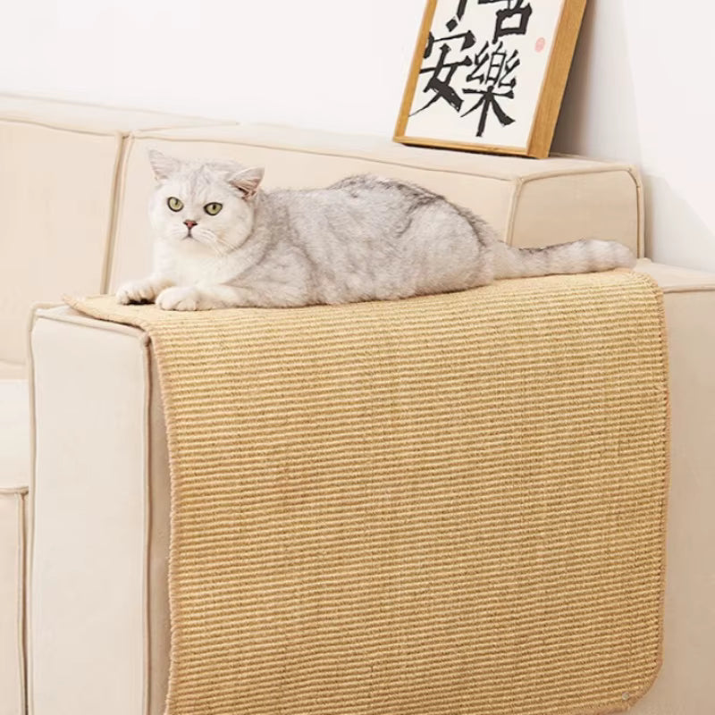 Arranhador para gatos para proteger o sofá