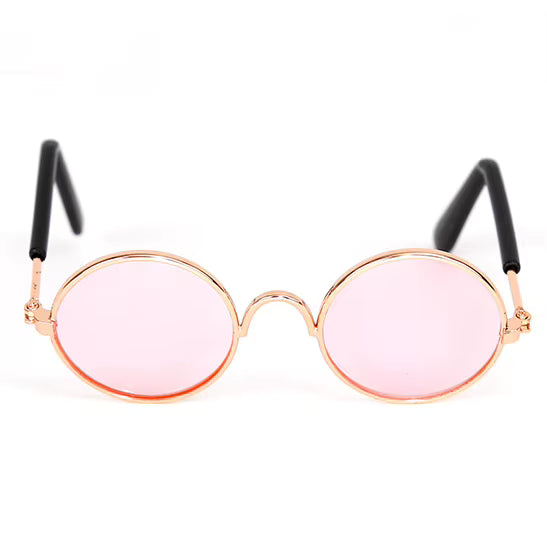 Óculos para gatos rosa