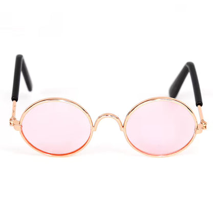 Óculos para gatos rosa