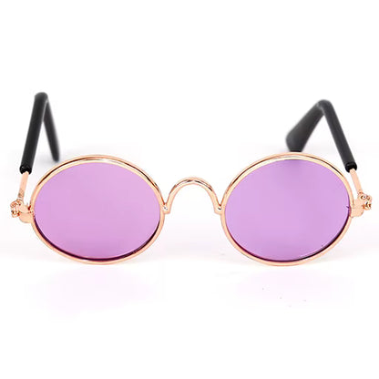 Óculos para gatos roxo