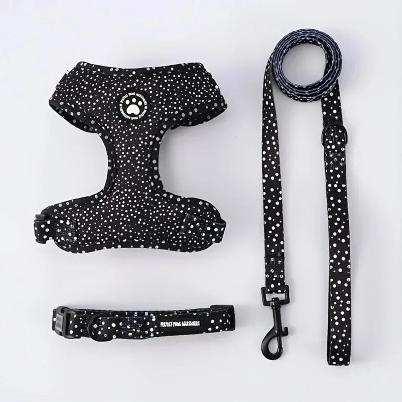 Peitoral para gatos premium preto