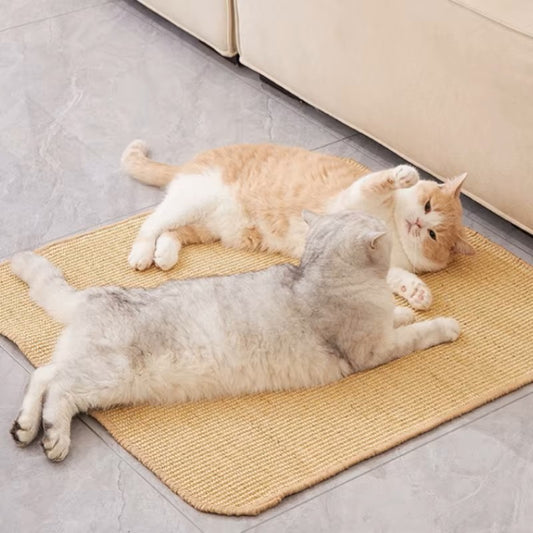 Instalação do arranhador para gatos sem furos